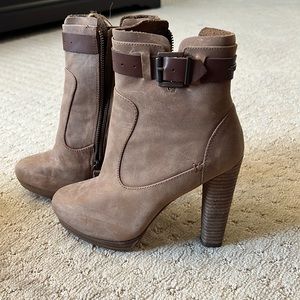 Diesel Bercy Cocoa Brown Heeled Boot